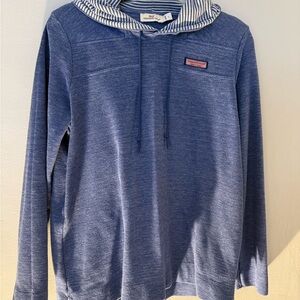 Vineyard Vines Heathered Blue Hoodie